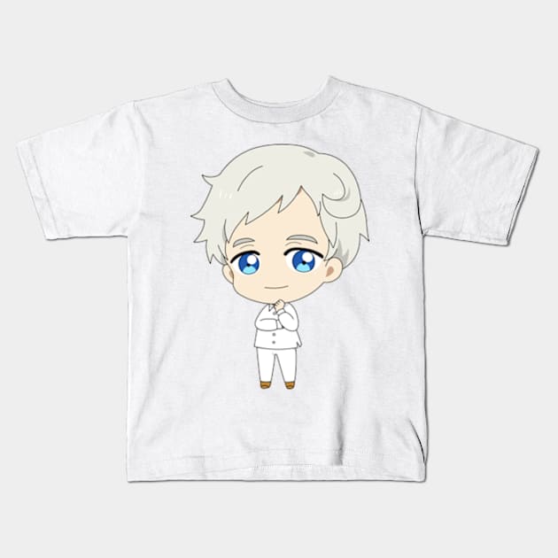 Chibi Norman Kids T-Shirt by katelin1